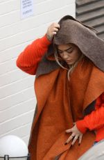 RITA ORA Arrives at X Factor Studios in London 12/04/2015