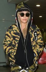 RITA ORA at Heathrow Airport in London 12/24/2015