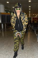 RITA ORA at Heathrow Airport in London 12/24/2015