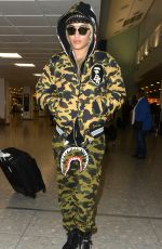 RITA ORA at Heathrow Airport in London 12/24/2015