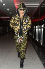 RITA ORA at Heathrow Airport in London 12/24/2015