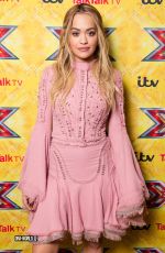 RITA ORA at X Factor Press Collective in London 12/10/2015