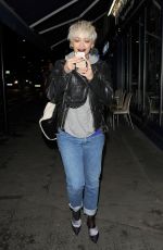 RITA ORA Leaves Pizzaexpress in Notting Hill in London 12/09/2015