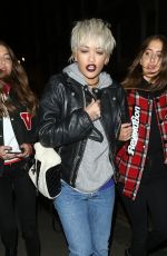 RITA ORA Leaves Pizzaexpress in Notting Hill in London 12/09/2015