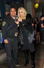 RITA ORA Leaves Vas J Morgan