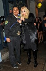 RITA ORA Leaves Vas J Morgan
