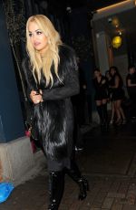 RITA ORA Leaves Vas J Morgan