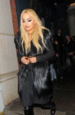 RITA ORA Leaves Vas J Morgan