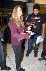 RONDA ROUSEY Arrives at Los Angeles itnernational Airport 12/12/2015