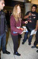RONDA ROUSEY Arrives at Los Angeles itnernational Airport 12/12/2015