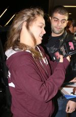 RONDA ROUSEY Arrives at Los Angeles itnernational Airport 12/12/2015