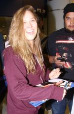 RONDA ROUSEY Arrives at Los Angeles itnernational Airport 12/12/2015