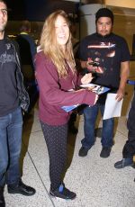 RONDA ROUSEY Arrives at Los Angeles itnernational Airport 12/12/2015