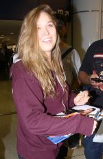 RONDA ROUSEY Arrives at Los Angeles itnernational Airport 12/12/2015