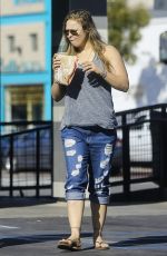 RONDA ROUSEY Gets a Drink from a Starbucks in Los Anfgeles 12/20/2015