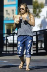 RONDA ROUSEY Gets a Drink from a Starbucks in Los Anfgeles 12/20/2015