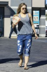 RONDA ROUSEY Gets a Drink from a Starbucks in Los Anfgeles 12/20/2015