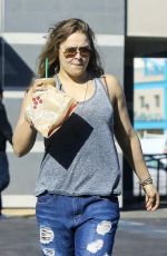 RONDA ROUSEY Gets a Drink from a Starbucks in Los Anfgeles 12/20/2015