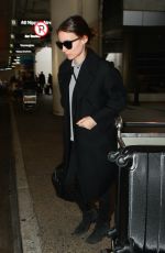 ROONEY MARA Arrives at Los Angeles International Airport 12/05/2015