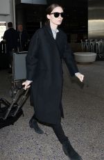 ROONEY MARA Arrives at Los Angeles International Airport 12/05/2015