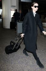 ROONEY MARA Arrives at Los Angeles International Airport 12/05/2015