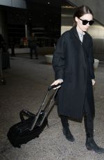 ROONEY MARA Arrives at Los Angeles International Airport 12/05/2015