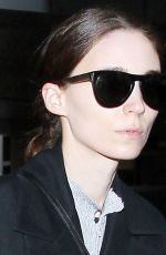 ROONEY MARA Arrives at Los Angeles International Airport 12/05/2015