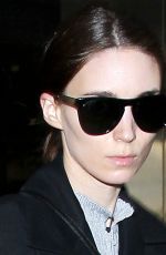 ROONEY MARA Arrives at Los Angeles International Airport 12/05/2015