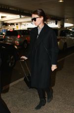 ROONEY MARA Arrives at Los Angeles International Airport 12/05/2015