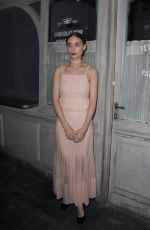ROONEY MARA at Chanel Fashion Show in Rome 12/01/2015