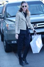 ROONEY MARA Out Shopping in West Hollywood 12/12/2015