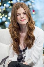 ROSE LESLIE at ITV Studios in London 12/15/2015