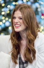 ROSE LESLIE at ITV Studios in London 12/15/2015