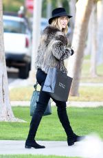 ROSIE HUNTINGTON-WHITELEY Out Shopping in Beverly Hills 12/18/2015