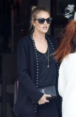 ROSIE HUNTINGTON-WHITLEY at Le Conversation Cafe in West Hollywood 12/05/2015