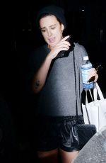 RUMER WILLIS Leaves Nine Zero One Salon in West Hollywood 12/09/2015