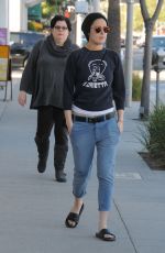 RUMER WILLIS Out and About in Beverly Hills 12/17/2015
