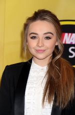SABRINA CARPENTER at Nascar Sprint Cup Series Auto Racing Awards in Las Vegas 12/04/2015