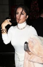 SALMA HAYEK at Charlotte Tilbury