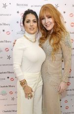 SALMA HAYEK at Charlotte Tilbury