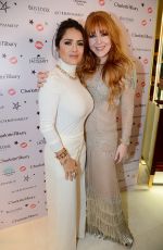 SALMA HAYEK at Charlotte Tilbury