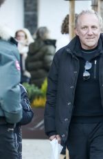 SALMA HAYEK ut in Gstaad, Switzerland 12/27/2015
