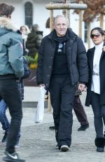 SALMA HAYEK ut in Gstaad, Switzerland 12/27/2015