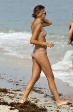 SANDRA KUBICKA in Bikini at a Beach in Miami 12/07/2015
