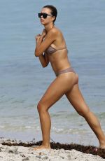 SANDRA KUBICKA in Bikini at a Beach in Miami 12/07/2015