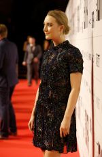 SAOIRSE RONAN ALICIA VIKANDER at Moet British Independent Film Awards 2015 in London 12/06/2015