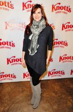 SARA RUE at Knott’s Merry Farm Countdown to Christmas and Tree Lighting 12/05/2015
