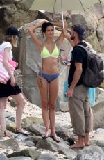 SARA SAMPAIO at VS Swim Special 2016 Photoshoot in St. Barts 12/14/2015