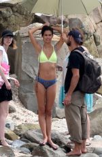 SARA SAMPAIO at VS Swim Special 2016 Photoshoot in St. Barts 12/14/2015