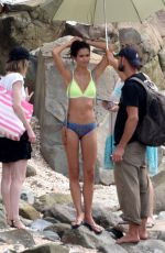 SARA SAMPAIO at VS Swim Special 2016 Photoshoot in St. Barts 12/14/2015